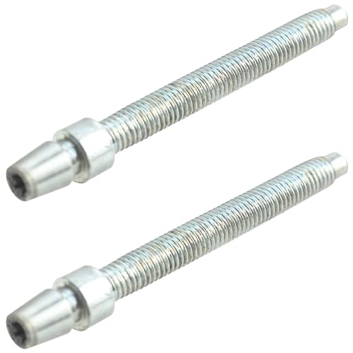 CARBBIA 55078114AA 2PCS Headlamp Horizontal Adjustment Screw Headlight Adjusting Screws Compatible with Jeep Wrangler JK JKU 2017-2018 55078114AB