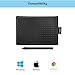 One by Wacom pen tablet with pressure-sensitive pen, compatible with Windows, Mac...