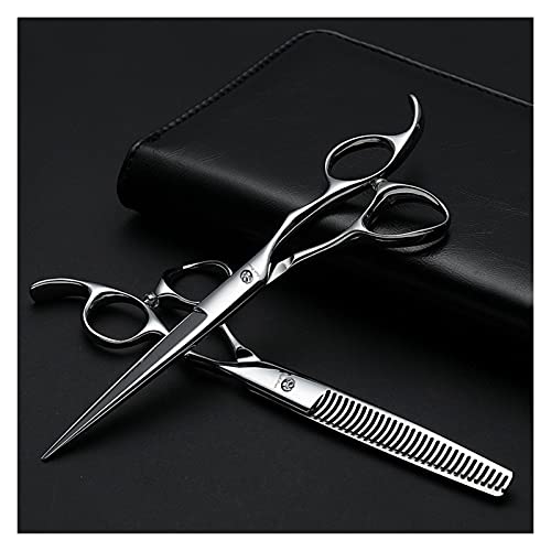 Ciseaux de coiffure 6 pouces pour coupe de cheveux et amincissement à la maison