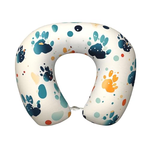 Almohada de espuma viscoelástica para viaje tamaño único miniatura 1