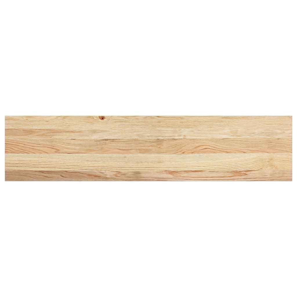 Davanzali 2 pz Non Trattati 110x30x2cm Legno Massello di Rovere,Davanzali per Finestre,per Interni,Davanzale Interno,Soggiorno,Decorazione-4009113