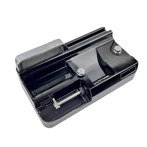 OXIZER 電動タバコローリングマシン 、8 mm/6.5 mm/5.5 mm 自動タバコローリングマシン、電動自動タバコ巻き機、、家庭用、知能誘導と計数表示、喫煙者に適用 (ブラック)