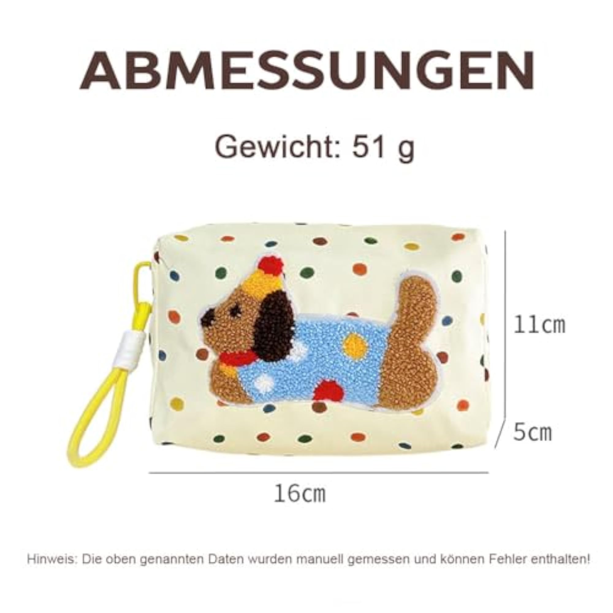 Dachshund Gifts, Practical Cosmetic Bag