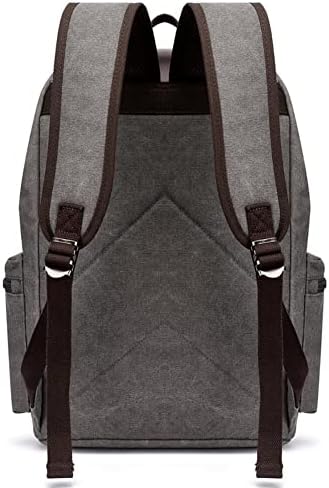 Vintage Canvas Backpack Casual Daypacks Travel Rucksack for Men Women Laptop Backpack College School Bag Outdoor Hiking Camping