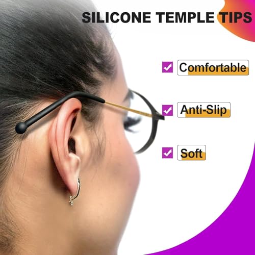 Image of VISOONE Ultralight Weight Computer Glasses Anti-Slip Silicone Temple Tips | 16g TR90 Hexagonal Geomatric Cute Fashion Frame 99% Blue Light Blocking Filter 400-455nm Anti Glare Clear Lens Women RANE