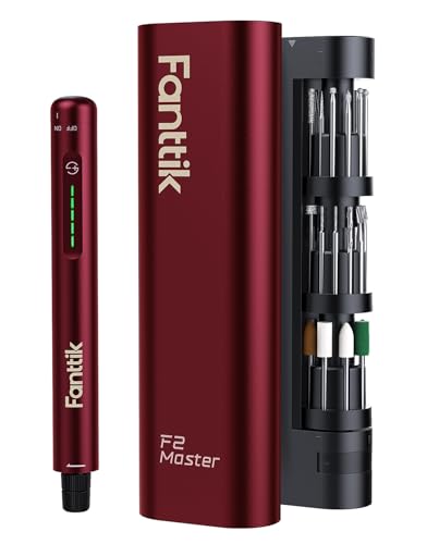 Fanttik F2 Master Mini Akku-Multifunktionswerkzeug, NeoPulse Motor, 5 Geschwindigkeiten, 25000 U/min, Revostor-Hub, 35 Zubehörteile, Elektrowerkzeug zum Polieren, 3D-Druck, Bohren, Gravieren