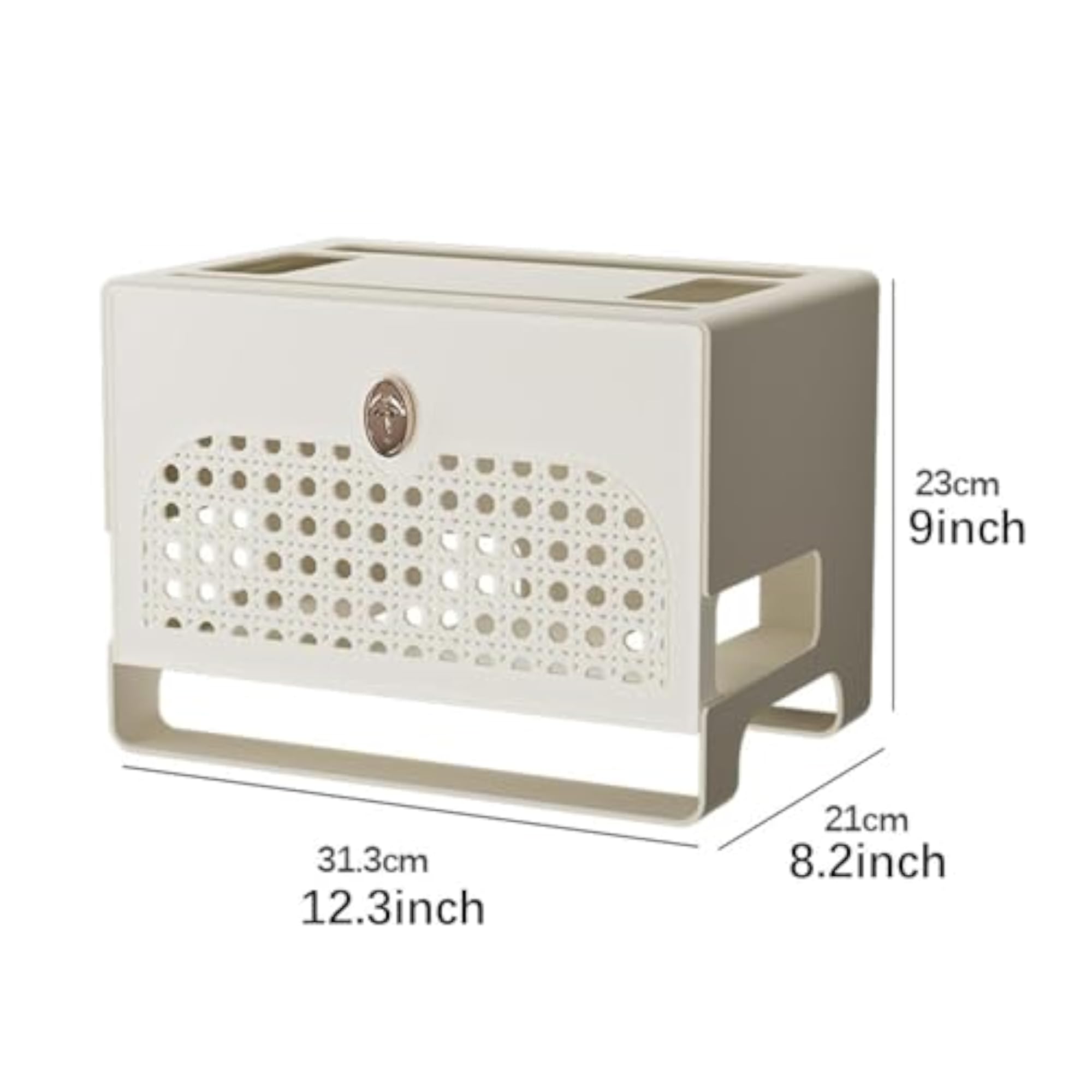 Double Layer Cable Management Case for Home