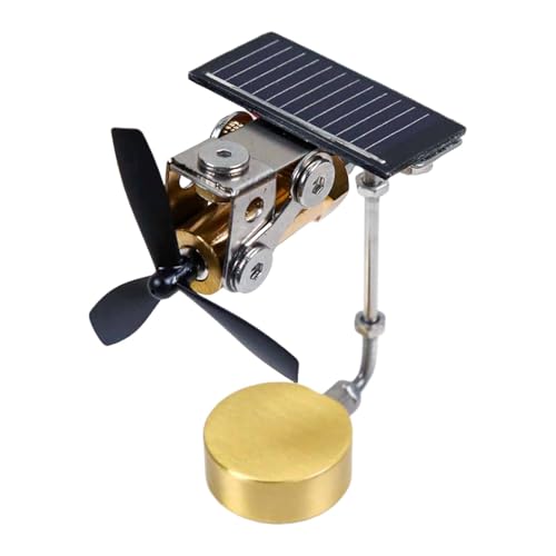 FJMQHU Solar Powered Fan Car Dashboard Decoration DIY...