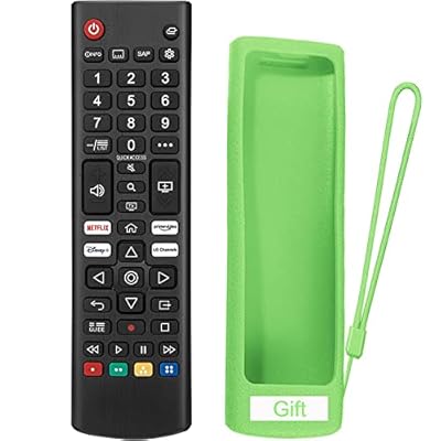 Universal TV Remote Control for LG TV + Night Glow Remote Case, Replacement for LG Remote Control Compatible with All LG Smart TV Models (LCD LED UHD OLED QNED NanoCell 4K 8K,etc)