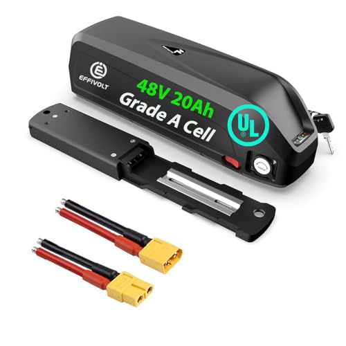 (UL Certificated) UPP 48V 20Ah 960Wh Ebike Battery for 1500W 750W 1000W...