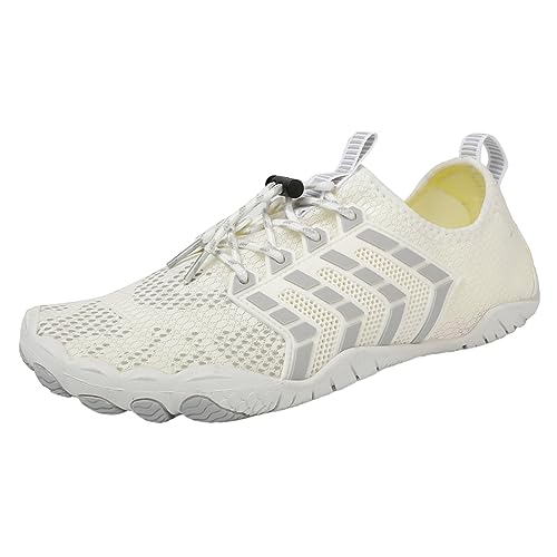 RYTEJFES Zapatillas Barefoot Mujer Hombre Antideslizante Minimalista Escarpines Deportivos Moda Clásicas Calzado Barefoot Tallas Grandes Casual Comodos Originales Zapatillas Senderismo