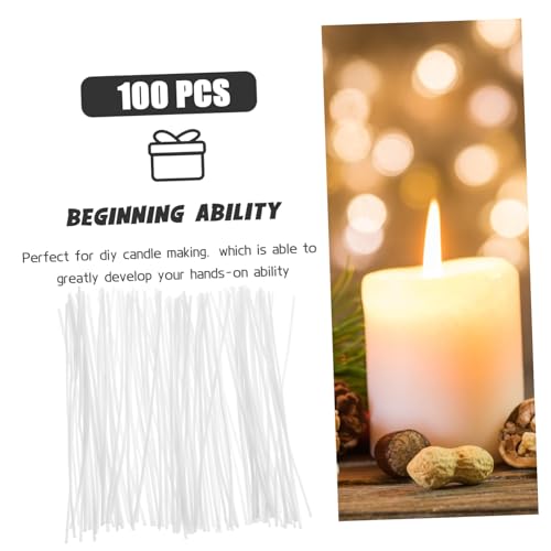 100 pzas Mechas de Algodón para Velas DIY miniatura 7