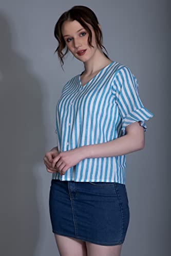 Image of GRECIILOOKS Women's Regular Fit Tops | Tops for Women | Tops for Jeans for Women | Top for Women | One Piece Dress for Women | Western Tops for Women Stylish
