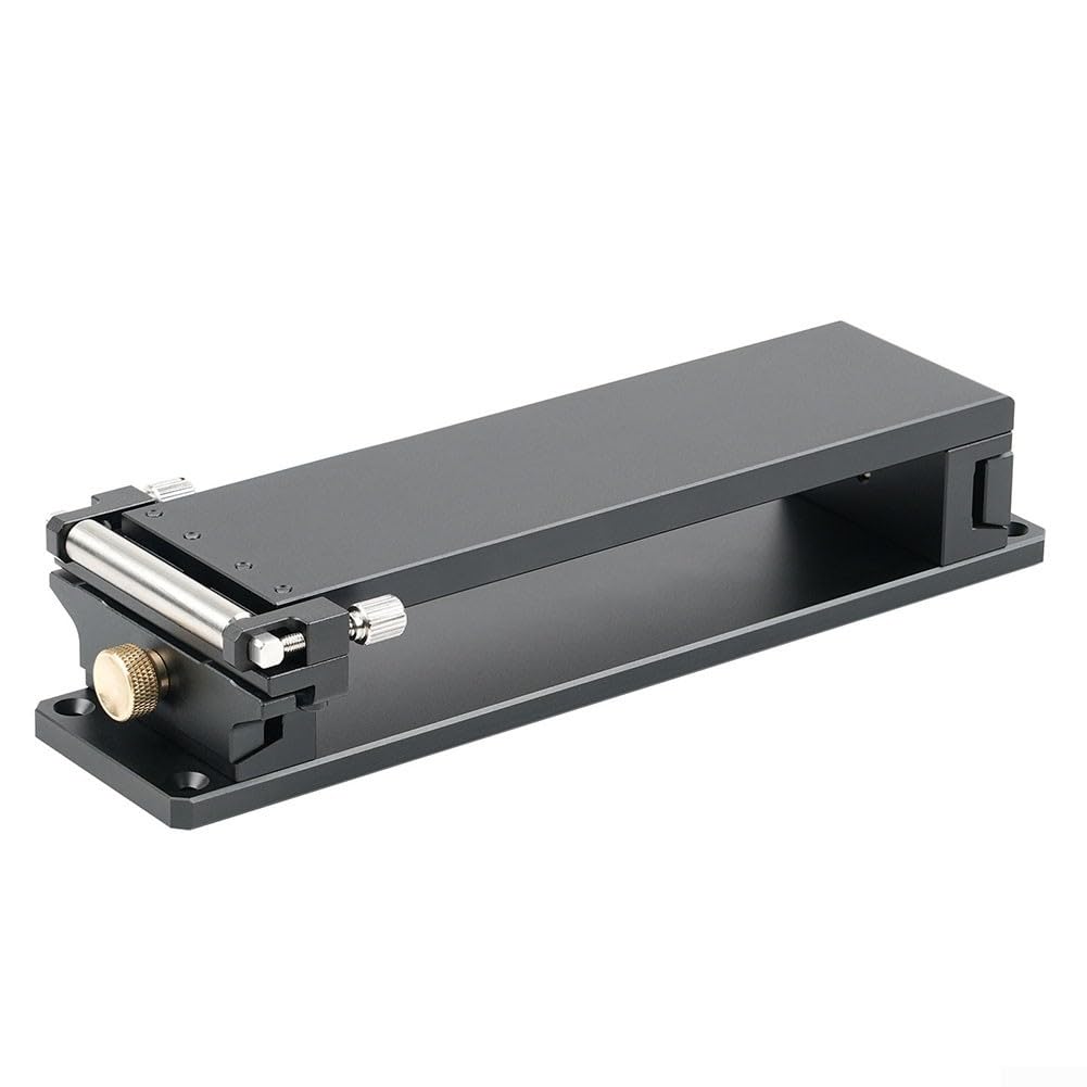 Soporte de papel de lija de 220 x 60 mm, soporte de metal para afilador, base de soporte para carpintería, accesorio de lijado