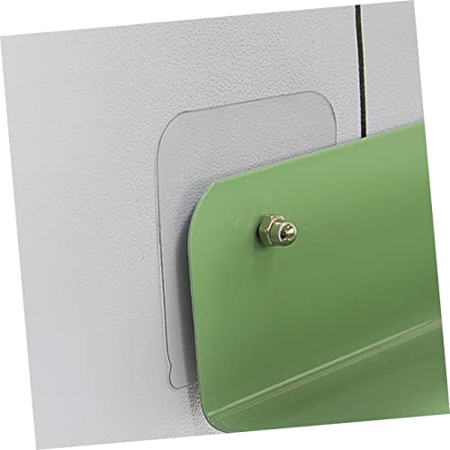 Image of Housoutil 10 Pack Non-Trace Hook Wall Sticker Picture Hanging Kit 8mm Screw Hooks Easy to Use for Hardwall Drywall (5.7x5.7cm)