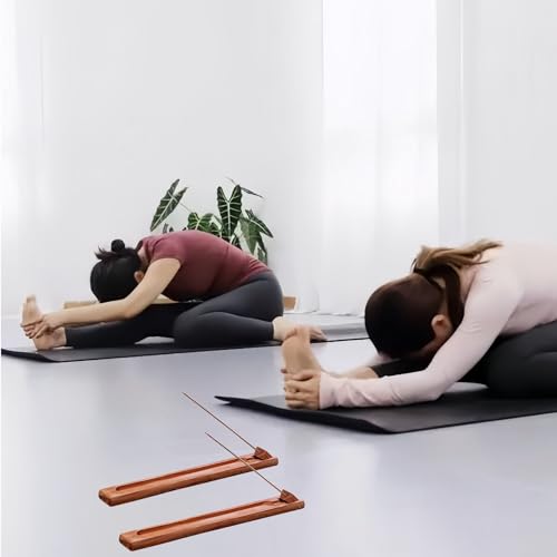 Re Reliure 2 Packs Wood Incense Holder For Sticks With Adjustable Angle thumb #4