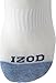 IZOD Mens Athletic Socks - Performance Cushion Quarter Socks (10 or 12 Pack), Size 6-12.5, All White (12pk)