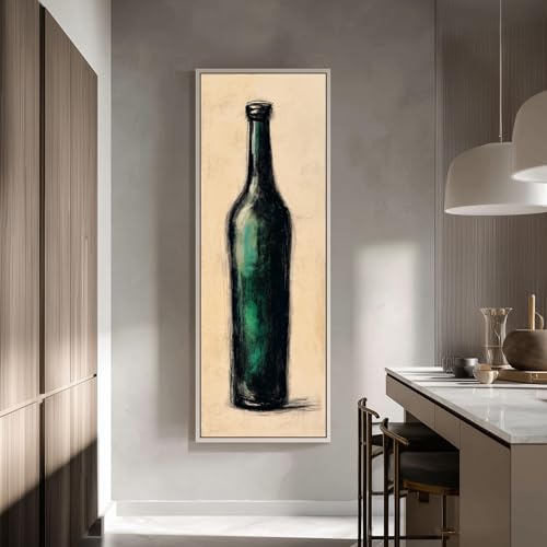 Toile verticale grand format nature morte pour grand mur vide - 3