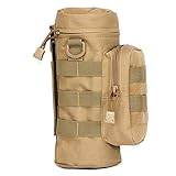 ★【Premium-Material】aus 600D Oxford-Material, langlebig und wasserabweisend; Bewahren Sie Ihre Wasserflasche und andere Verbrauchsmaterialien gut geschützt auf und sorgen Sie für eine lange Lebensdauer im Freien