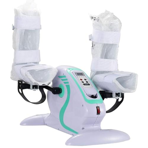 ERSINIAN Pedal eléctrico Ajustable para Ejercicios de rehabilitación de Brazos y piernas con Control Remoto, diseño Delgado para Uso doméstico.