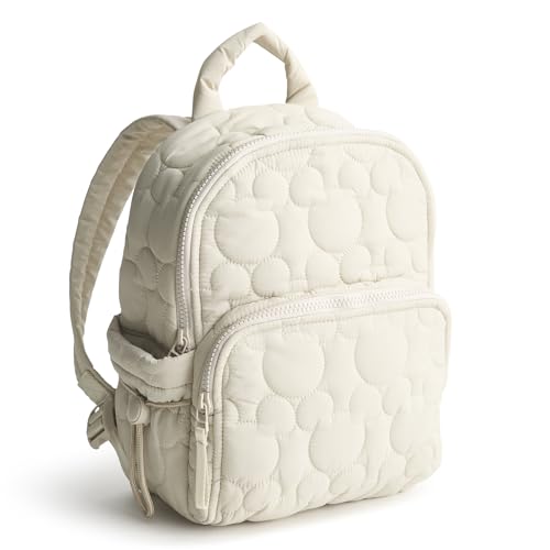 Vera Bradley Disney Featherweight Small Banbury Backpack Mochila, Piedra pómez, Talla única para Mujer