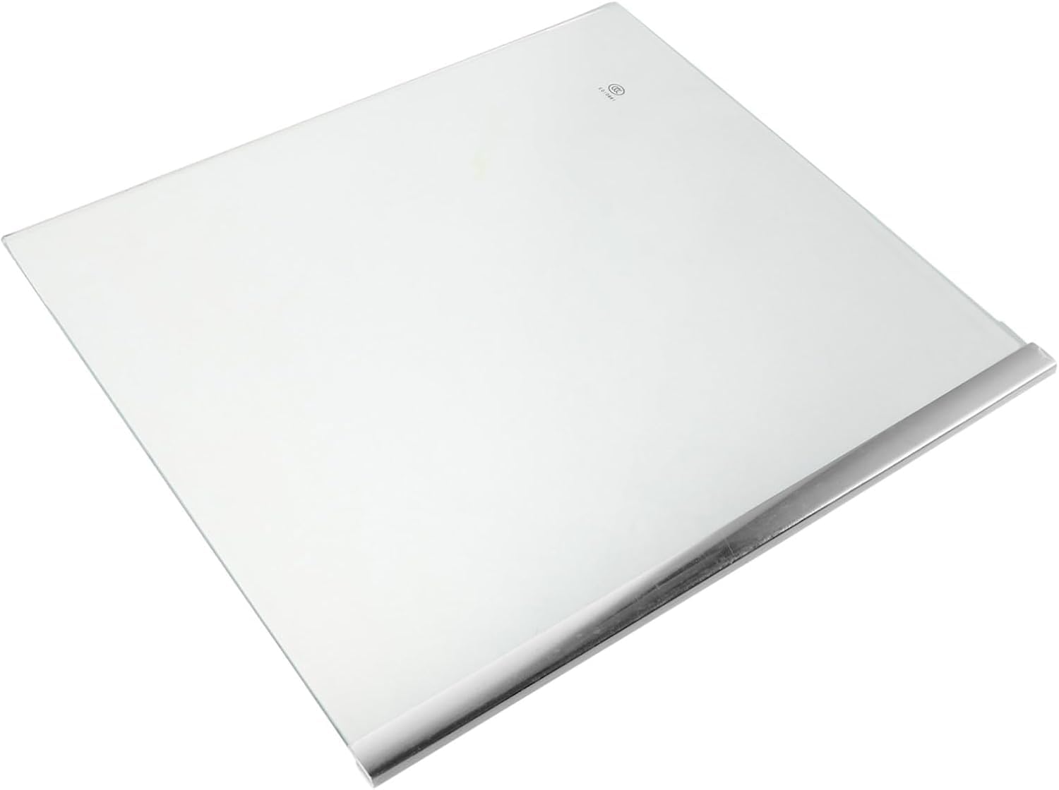 Divisore per ripiano in vetro temperato per congelatore, 30 x 27 cm, per frigorifero domestico, con protezione dei bordi per riporre la cucina, con comodo manico