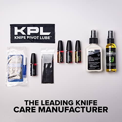 KPL Knife Pivot Lube Oil Original Knife Care & Maintenance Kit Bundle