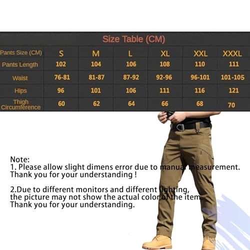 Rugstor Flexcamo - Tactical Waterproof Pants, Flexcamo Pants for Men,Lightweight Waterproof Quick Dry Tactical Pant3