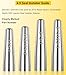 GM245 Fuel Injector Seal Tools - Replacement Set For GM and Subaru Vehicles, GM 2.0L, 3.6L, 2.5L, 5.3L & 6.2L Engines, Replace to #EN-49245, EN-51105, and #18683AA000.