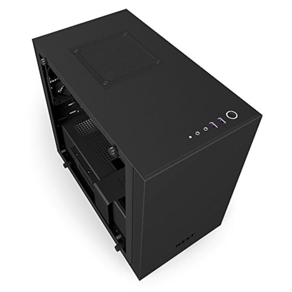 新品同様 NZXT H200i ブラック Mini-ITXケース Amazon.co.jp: NZXT New H-Series H200i Black [ Mini-ITX