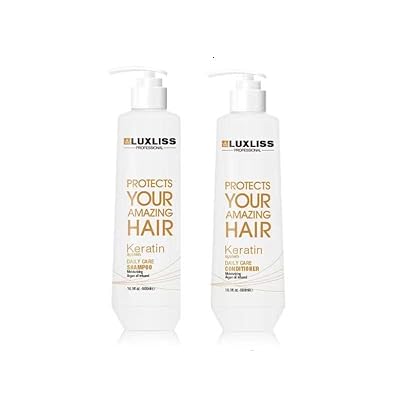 Keratin Daily care Shampoo Keratin Daily Care Conditioner 16Fl Oz Moisturizing Pack of 2
