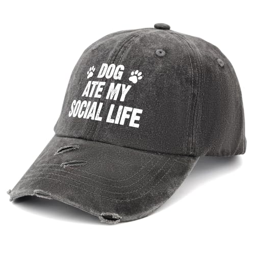 Dog Ate My Social Life Sun hat Camping Cap for Son2