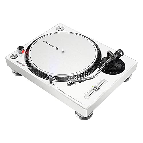 Pioneer Dj PLX-500 Direct drive DJ turntable Blanco - Tornamesas para dj (Direct drive DJ turntable, 33 1/3,45,78 RPM, 0,15%, 50 dB, 1,6 kg/cm, 1 s)