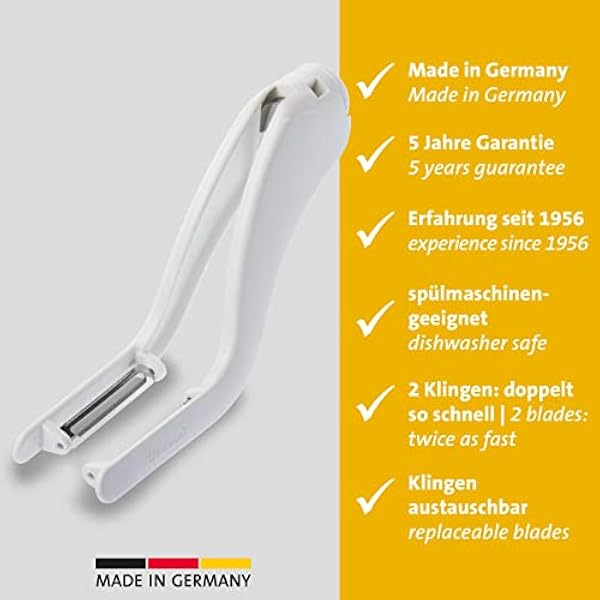 Westmark Двойная овощечистка лезвия из нержавеющей стали Peel-Star KS 60602260