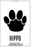  Notebook: Thrill Your Walls With A Stunning Animal Footprint , Journal for Writing, College Ruled Size 6\