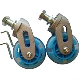 Ruedas Waveboard, soporte de tabla activa, piezas de repuesto para rueda de scooter, soporte de rueda para patineta (azul)