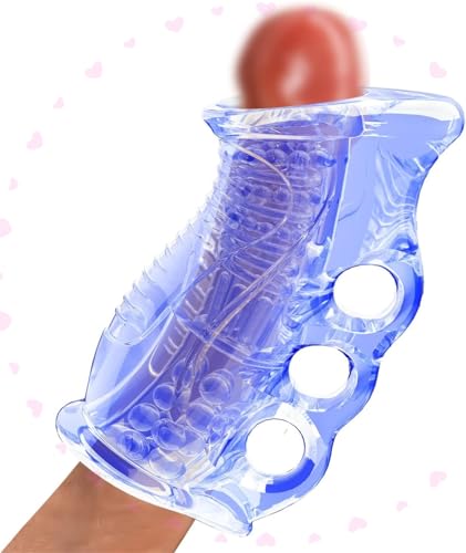 WreGmgg Transparentes blaues Silikonmaskenset, exquisit verarbeitet, leicht und tragbar, klassisches Design, minimalistischer Stil, einfach zu warten, vielseitig und praktisch -Z