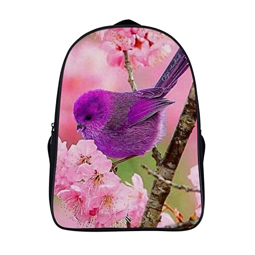Sac à dos pour adolescents et enfants au motif Bird Cool mesurant 40x28x16cm