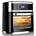 GOPLUS 13L Friteuse à Air Chaud 1700 W avec Panneau de Commande Intelligent, Four à Air avec 8 Programmes Prédéfinis, Friteuse sans Huile avec 8 Accessoires, 33,5x34,5x35cm