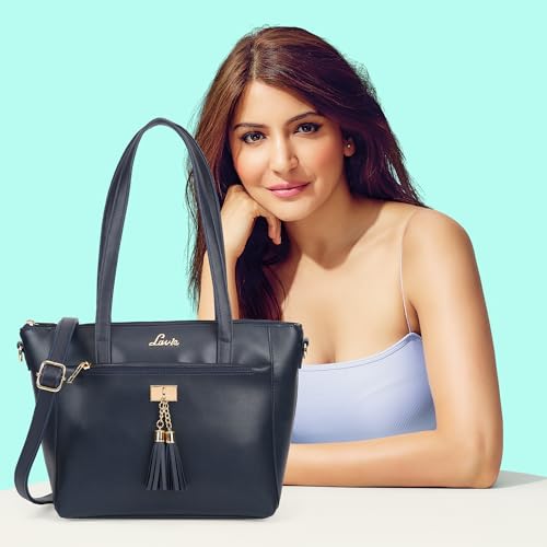 Image of Lavie Women's Mylo Tassel Tote Bag | Tote Bag for Work | Ladies Purse | Stylish Shoulder Bag | Gift for Women