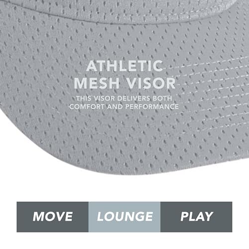 Image of Augusta Sportswear Women's Athletic Mesh Visor - Stylish Sun Hat for Golf, Running, and Outdoor Activities