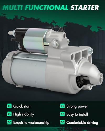 Image of SCITOO Starter Motor fit for BMW for X1 2.0L 2016-2019,for BMW for X2 2.0L 2018-2023,for Mini for Cooper 2.0L 2014-2020 Replacement Starter 30486