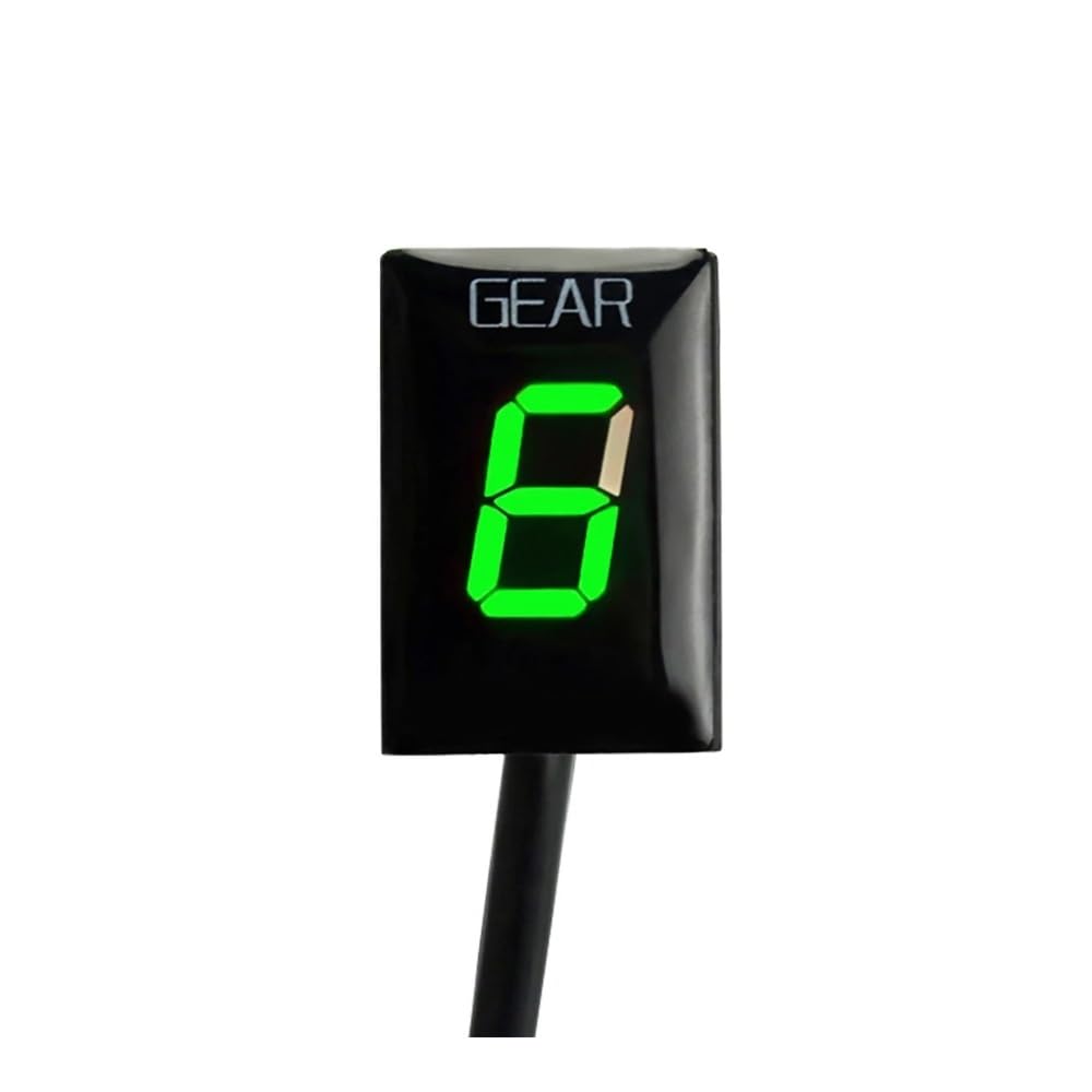 Indicateur de Rapport engagé numérique pour Moto VFR800, Interceptor VFR800X, VFR 800 X, VFR 800X NT 700 V, NT700V (Accessoires Moto Deauville) - Indicateur de Rapport engagé (Vert)