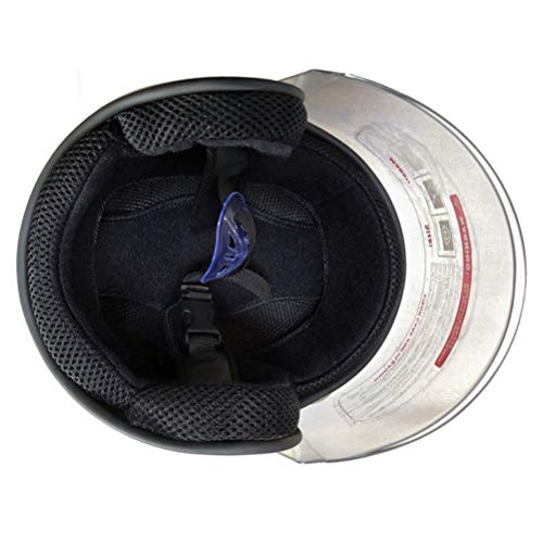 Kinder Fahrradhelm, Kinder motorradhelm,Jungen Mädchen Warmer Winddichter Motorradhelm, Skateboardhelme Fahrrad Laufrad Scooter Mädchen Jungen Kinder für Kopfumfang 51–56 cm(Schwarz)