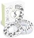 Baby Closet Size Dividers | Set of 8 | Unisex Animals Grey Design for Nursery Clothes Organization Sized from Newborn, 1-24 Months to Toddler | Perfect for Girl or Boy