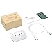 AUKEY USB Hub 3.0 Portable Aluminum 4 Port USB 3.0 Hub for Data Transfer with 3.3ft USB Cable for MacBook Air, Mac Mini, iMac, Laptop, PC, USB Flash Drives, HDD Hard Drive (Silver)