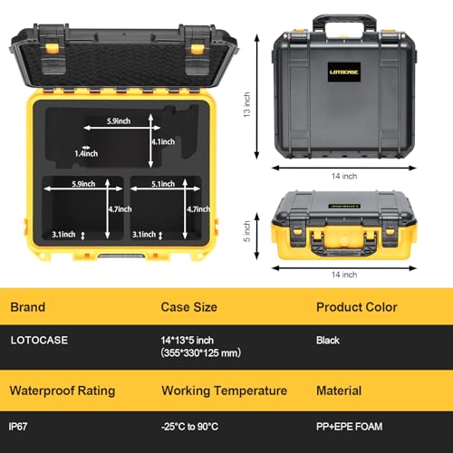 Boîte à outils Dewalt DCS356B DCS354B DCS353B rigide pour batterie 20V Max