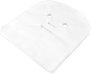 Outanaya 100Pcs Máscara De Gaze De Algodão Mas Facial Para Gaze Pré-Cortada De Frequência Faciais Descartáveis Faciais Descartáveis Gaze Facial Para Spa Escova