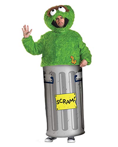 Sesame Street Oscar vestuario Talla M