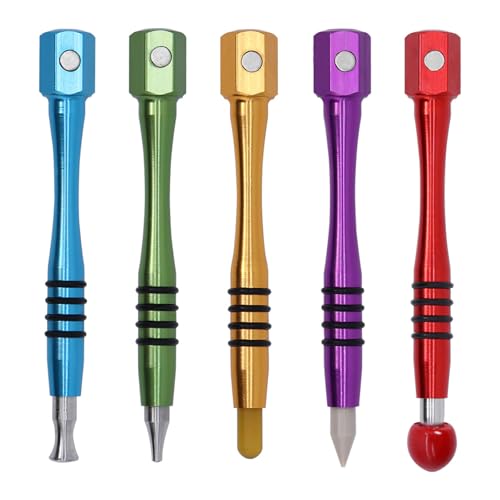 Montesy Pack Of 5 Colorful Dents Repair Leveling Pen Suitable For Quick Car Body Restoration Without Professional Skill Easy Use